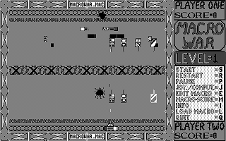 Macro War atari screenshot